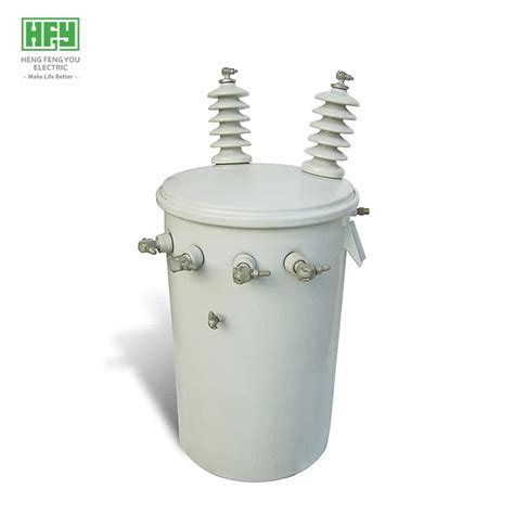 150 Kva Single Pole Mounted Transformer Hengfengyou Electric Distribution Transformer