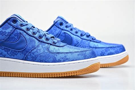 Nike Air Force 1 Low Clot Blue Silk Rabbitkicks