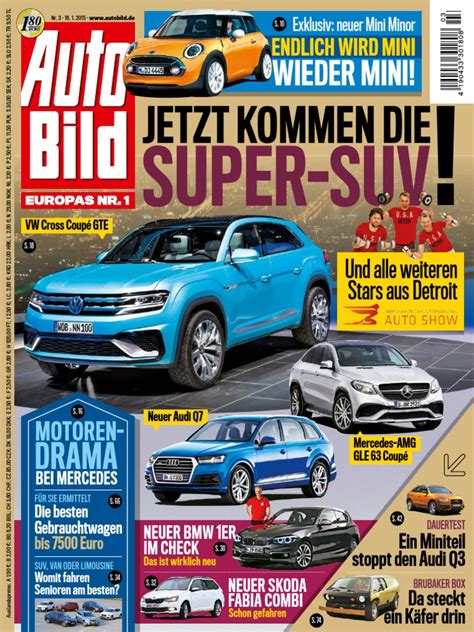 06 Auto Bild Magazin Hd Version No 03 Vom 16 Januar 2015 Club