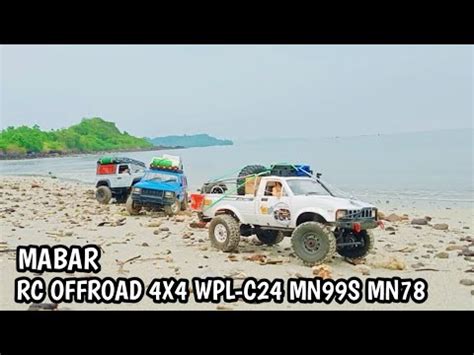 Mabar Rc Offroad WPL C24 MN99S MN78 Adventure 4x4 Track Pasir Pantai