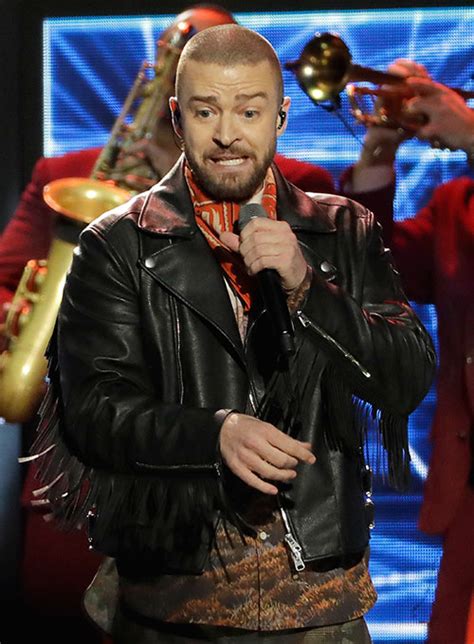 Justin Timberlake Super Bowl Halftime Show 2018 Leather Jacket ...