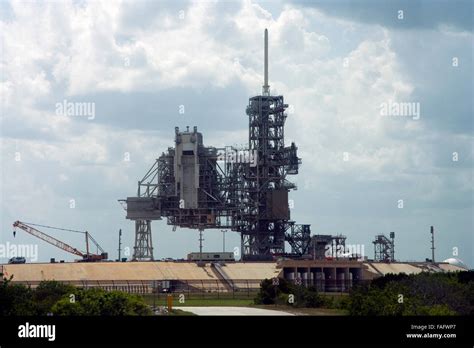 nasa kennedy space center launch complex  stock photo alamy