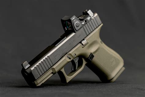 Glock 19 Gen 5 Od Gunmetal Frame W Trijicon Rmr 325 Moa Nrc Industries