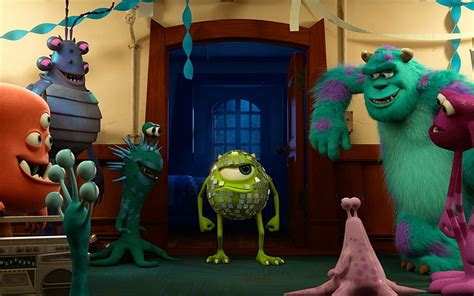 Película Monsters University James P Sullivan Mike Wazowski Fondo De Pantalla Hd