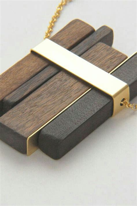 Pin By Cynthia Darmawan On Biju Modern Jewelry Wood Jewellery