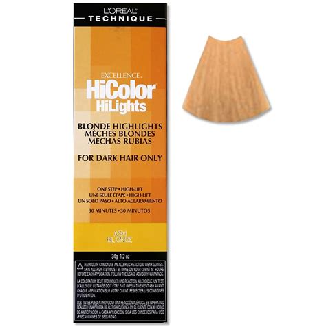 L Oreal HiColor H6 Light Auburn BROWNS For Dark Hair Only