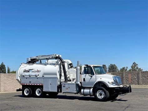 International Vactor Hydro Excavation Truck Sewer Vac Trucks