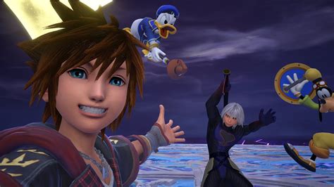 Sora Donald And Goofy VS Dark Riku Critical Mode KINGDOM HEARTS