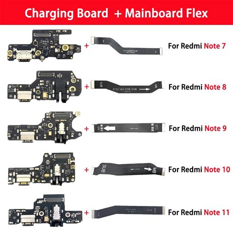 Nova Porta De Carregamento Usb Placa Doca Conector Principal Fpc Placa