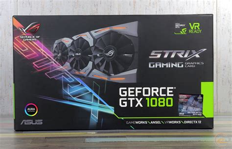 Обзор и тестирование видеокарты ASUS ROG STRIX GeForce GTX 1080 GAMING