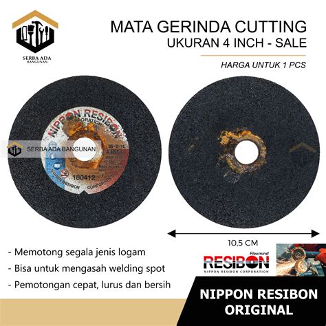 Nippon Resibon X Batu Slep Gerinda Gurinda Poles X Batu