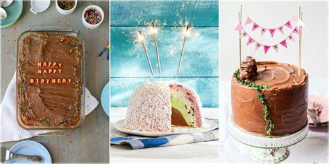 24 Homemade Birthday Cake Ideas Easy Recipes For Birthday Cakes Country Living