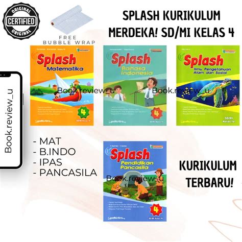 Jual Buku Splash Kurikulum Merdeka Yudhistira Sd Kelas Splash Ipas