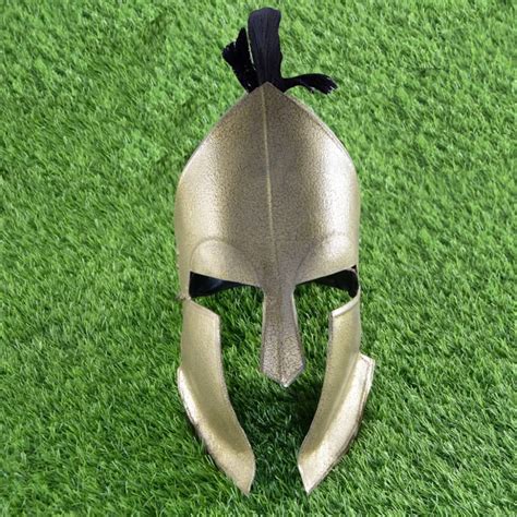 300 Movie Spartan Helmet With Stand - SwordsKingdom SwordsKingdom