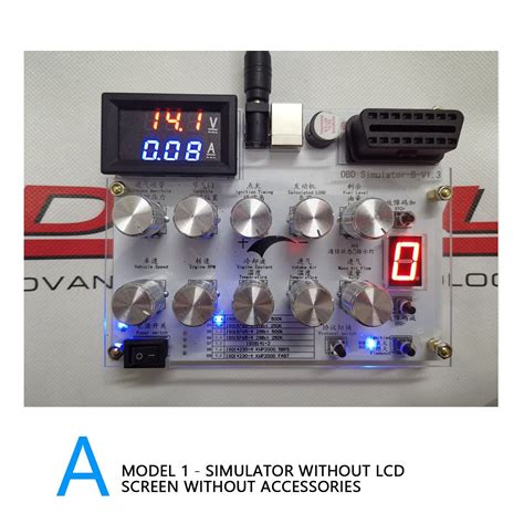 Car Ecu Simulator Obd Simulator J Obd Ii Elm Development Test