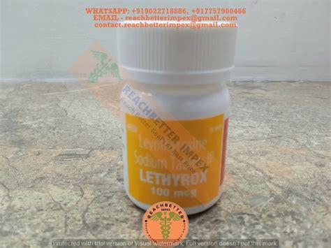 Levothyroxine Sodium Tablet 100 Mcg Levothyroxine Sodium Tablets USP