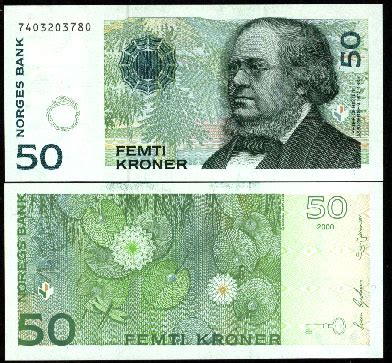 Norwegen Nr 46 B Banknotenversand