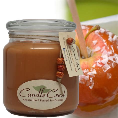 Salted Caramel Apple Soy Candles Candle Crest Soy Candles Inc