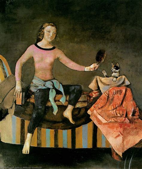 Il Gatto Nel Specchio Di Balthus Balthasar Klossowski