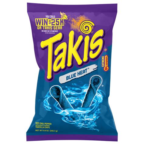 Save On Takis Extreme Blue Heat Hot Chili Pepper Tortilla Chips Order Online Delivery Food Lion