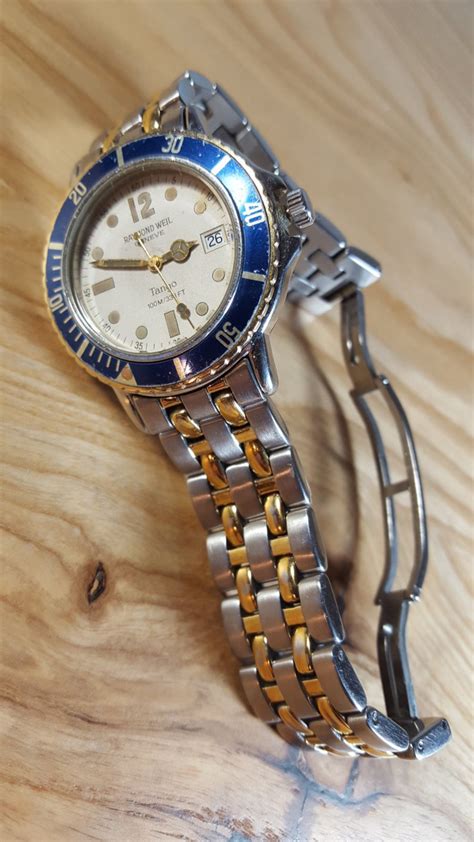 Vintage Raymond Weil Tango Divers Watch Etsy