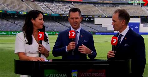 Ricky Ponting Former World Cup Champion Returns To Commentary After Sharp Chest Pains