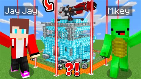 Jj And Mikey Build A Security House Vs 10000 Zombies Challenge By