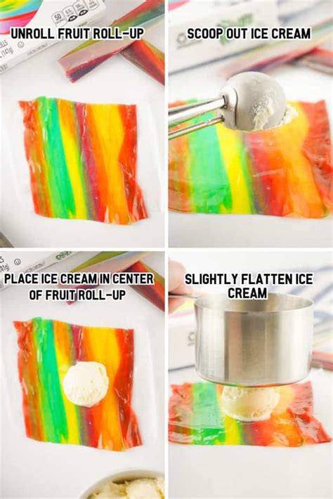 Fruit Roll Ups Ice Cream Tiktok Copycat Recipe Marathons And Motivation