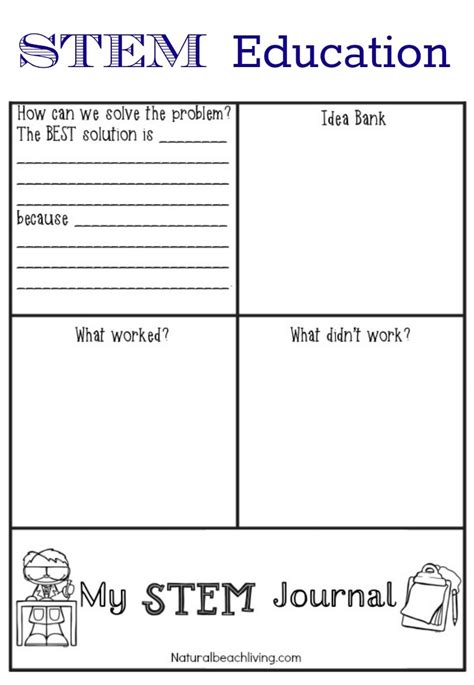 Stem Worksheets For 2nd Grade