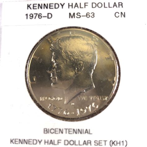 D Us Bicentennial Kennedy Half Dollar High Grade Property Room