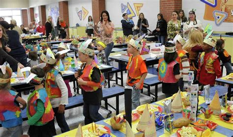 Feast Day At Sallie Curtis Elementary School