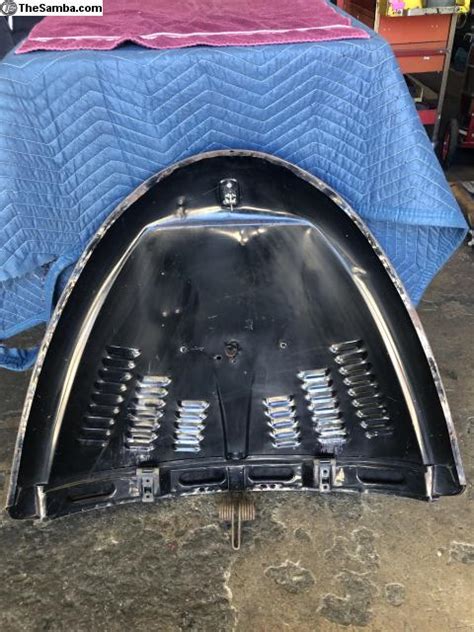 TheSamba VW Classifieds Bug OEM Rear Hood 65 66 With Louvers