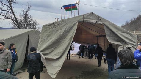 Ermənilərin daha bir yalanı ifşa olundu Çadırlar əslində niyə aparılır