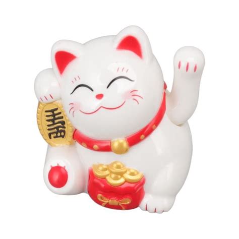 ZJCHAO Bras Ondulant De Chat Porte Bonheur Chat Porte Bonheur Chinois