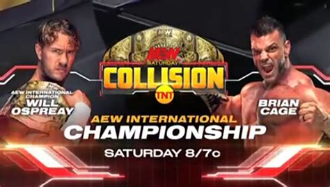 International Title Match More Announced For AEW Collision 411MANIA