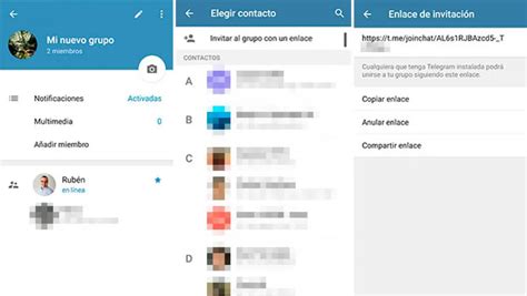 Cómo entrar en un canal privado de Telegram