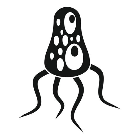 Biology virus icon, simple style 14611502 Vector Art at Vecteezy