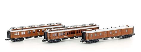 Hobbytrain N 3 Tlg Set 2 WNC Express CIWL H22105 Hobbytrain