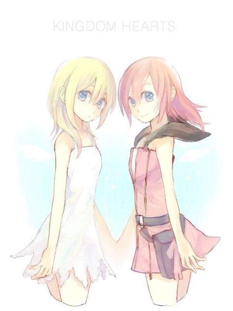 Kairi And Namine And Xion