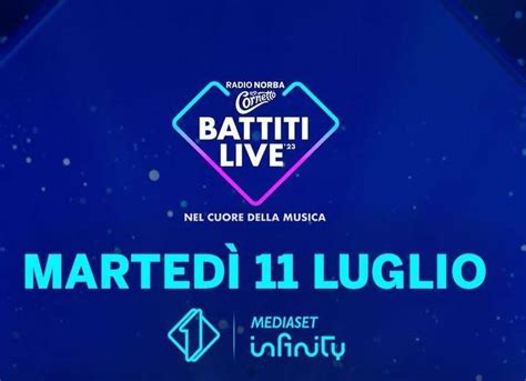 Battiti Live Luglio Scaletta Cantanti Seconda Puntata Su Italia