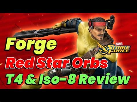 Welcome Forge Red Star Orbs T Iso Review X Treme X Men Raid