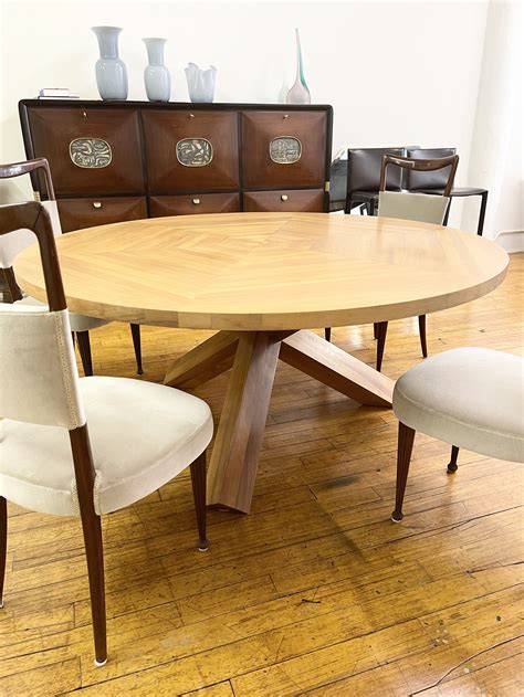 Italian Vintage Dining Table 'La Rotonda' design Mario Bellini for ...