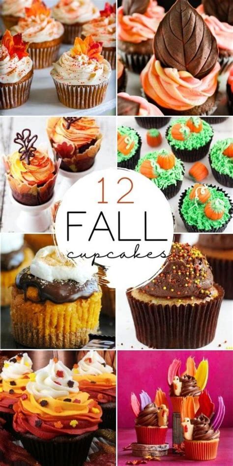 12 Creative Fall Cupcake Ideas You Can Make this Season!