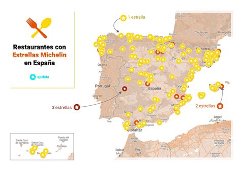 MAPA Dónde están todas las estrellas de la Guía Michelin España 2024