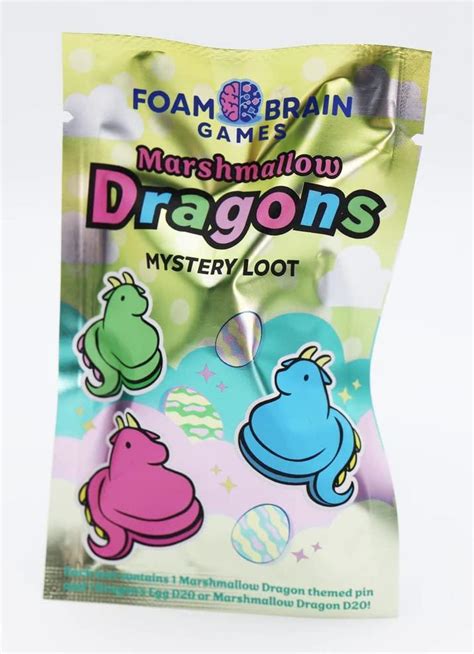 Foam Brain Games Mystery Loot Marshmallow Dragons Valkyries Vault