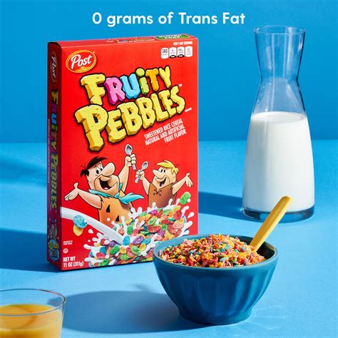 Buy Post Fruity Pebbles Breakfast Cereal Gluten Free 10 Vitamins And