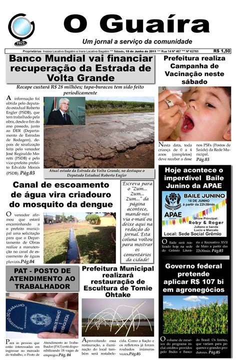 Calam O Jornal O Guaira