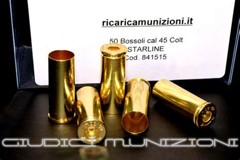 Bossoli Starline Cal Colt Ricaricamunizioni It