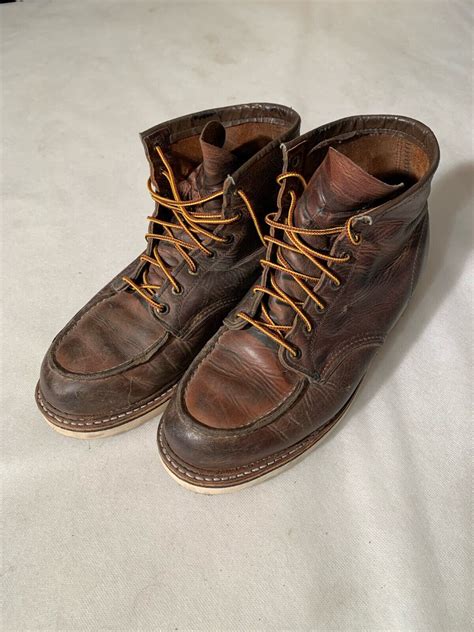 red wing moc toe boots - Gem