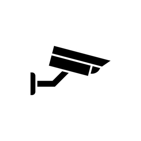 Premium Vector Fixed Cctv Security Camera Icon Vector Template